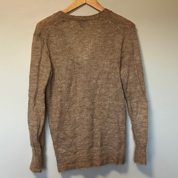 J. Crew Kid Mohair Blend Tan Cardigan - Picture 5 of 5